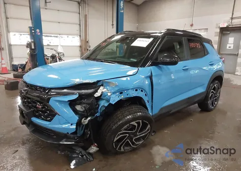 2024 Chevrolet Trailblazer Awd Rs из США, поврежденный, VIN KL79MUSL5RB060431